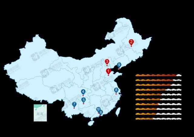 2017中国堵城排行榜 2017全国堵城排名 2017中国十大堵城
