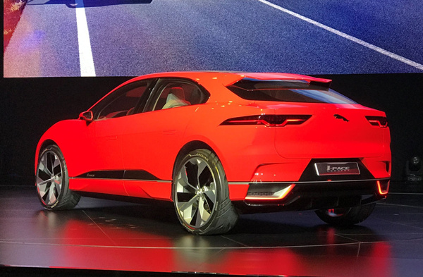 首款电动SUV 捷豹I-PACE概念车中国发布