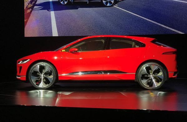 首款电动SUV 捷豹I-PACE概念车中国发布