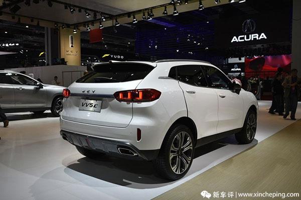 上海车展：WEY VV5车型首次亮相
