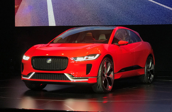 首款电动SUV 捷豹I-PACE概念车中国发布