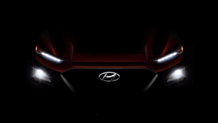 或6月亮相/定位小型SUV 现代KONA效果图