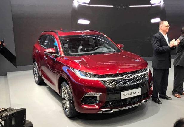 法蘭克福車展：奇瑞EXEED TX發布