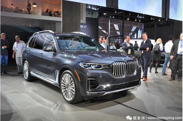 洛杉矶车展尺寸最大的bmw宝马x7正式公开亮相