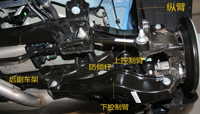 荣威rx5 plus底盘拆解:中期改款的裙下之变