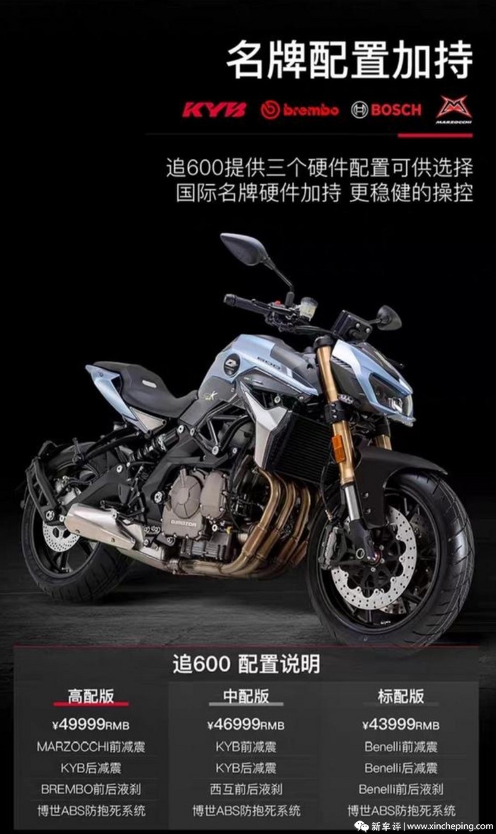 新摩我原本以为z900很香看到qj追600后我又叛变了