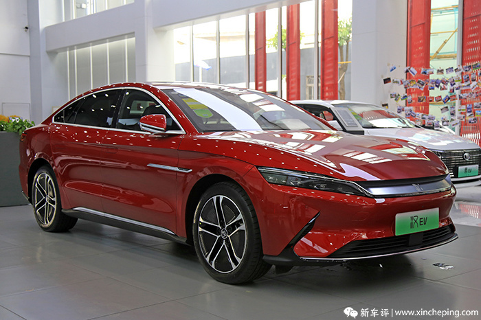 能正面刚model3比亚迪汉售21982795万元