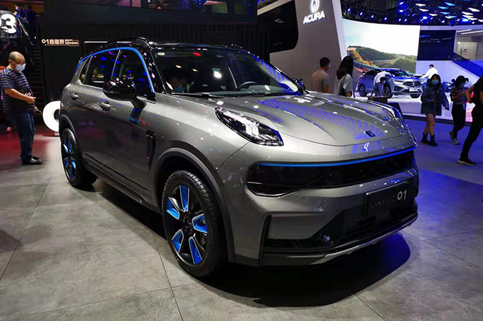 2020广州车展搭载20t发动机新款领克01正式开启预售