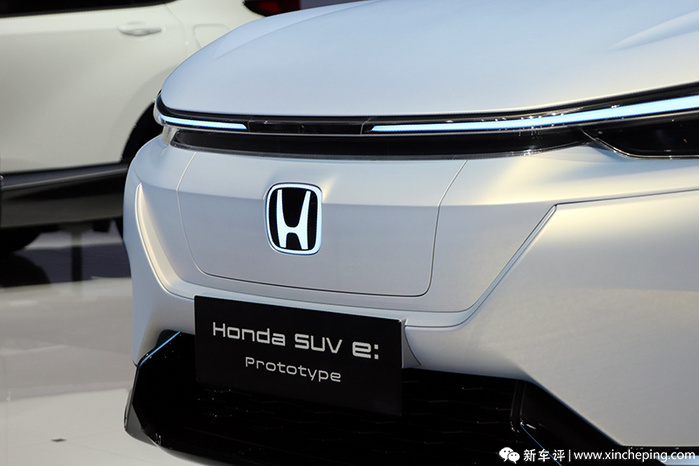 honda suv e:prototype原型车(下称纯电原型车)展现出了与本田的燃油