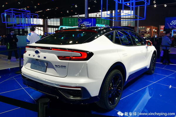 2021上海车展:福特evos全球首秀,定位中大型suv