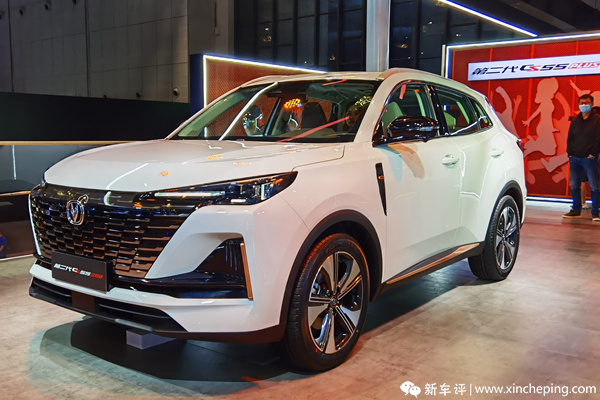 长安汽车新款2021,大众自动挡suv10万以内 2021上海车展长安新cs55plus亮相外观内饰大进化