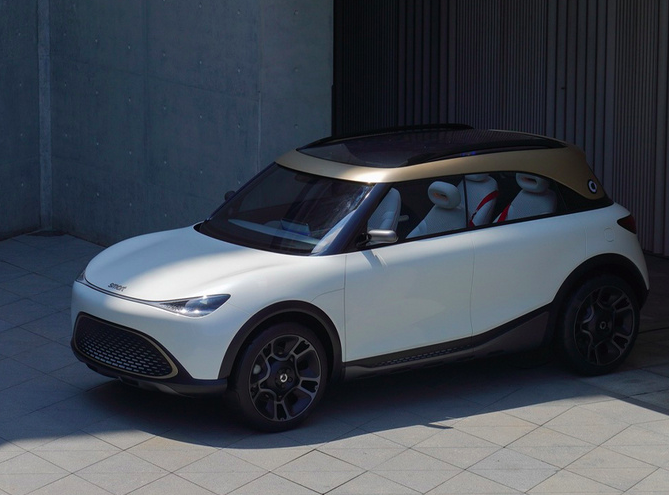 smart"转型,首款纯电suv续航超500km