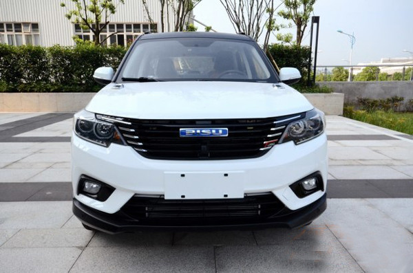 主打精工制造,北汽幻速新品牌--比速汽车首款suv实车曝光