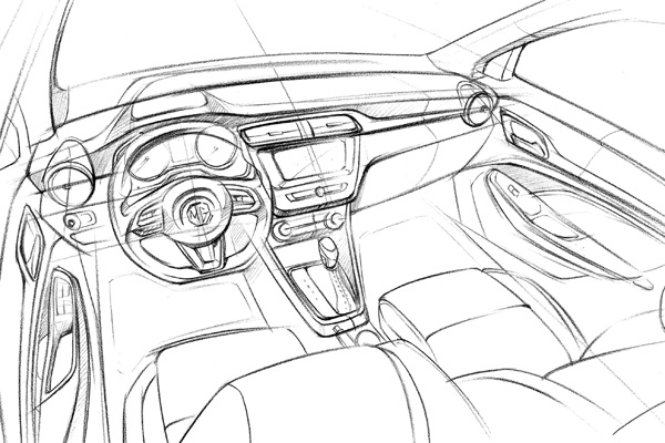 名爵zs内饰设计解析:年轻并不意味着廉价