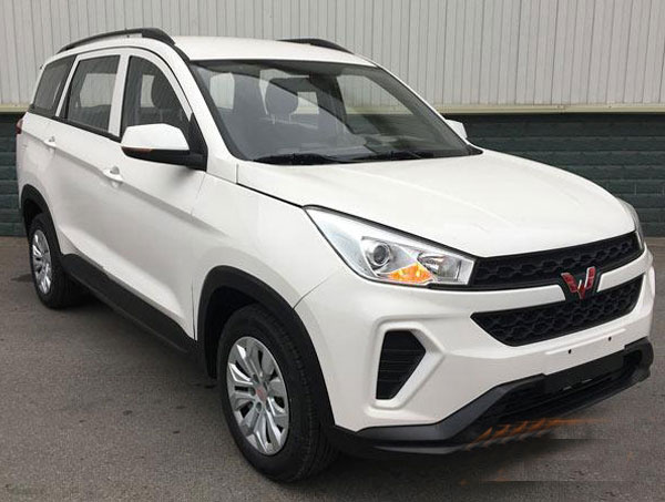 搭载15l发动机五菱宏光s3申报图曝光