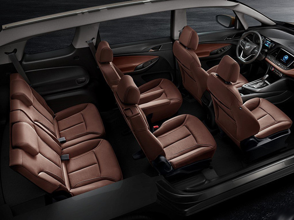 空间灵活多变别克gl6内饰官图发布