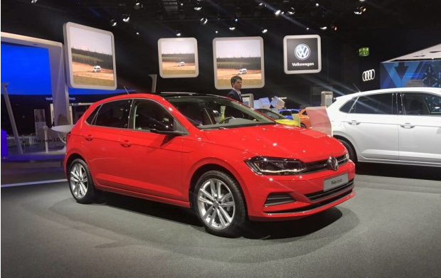 法兰克福车展全新大众polo亮相