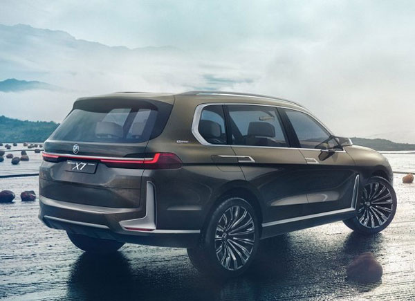 2018年推量产版宝马x7概念车官图发布