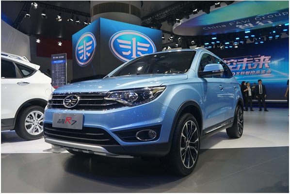 一汽森雅r7智能网联版亮相广州车展 开启智能用车新时代