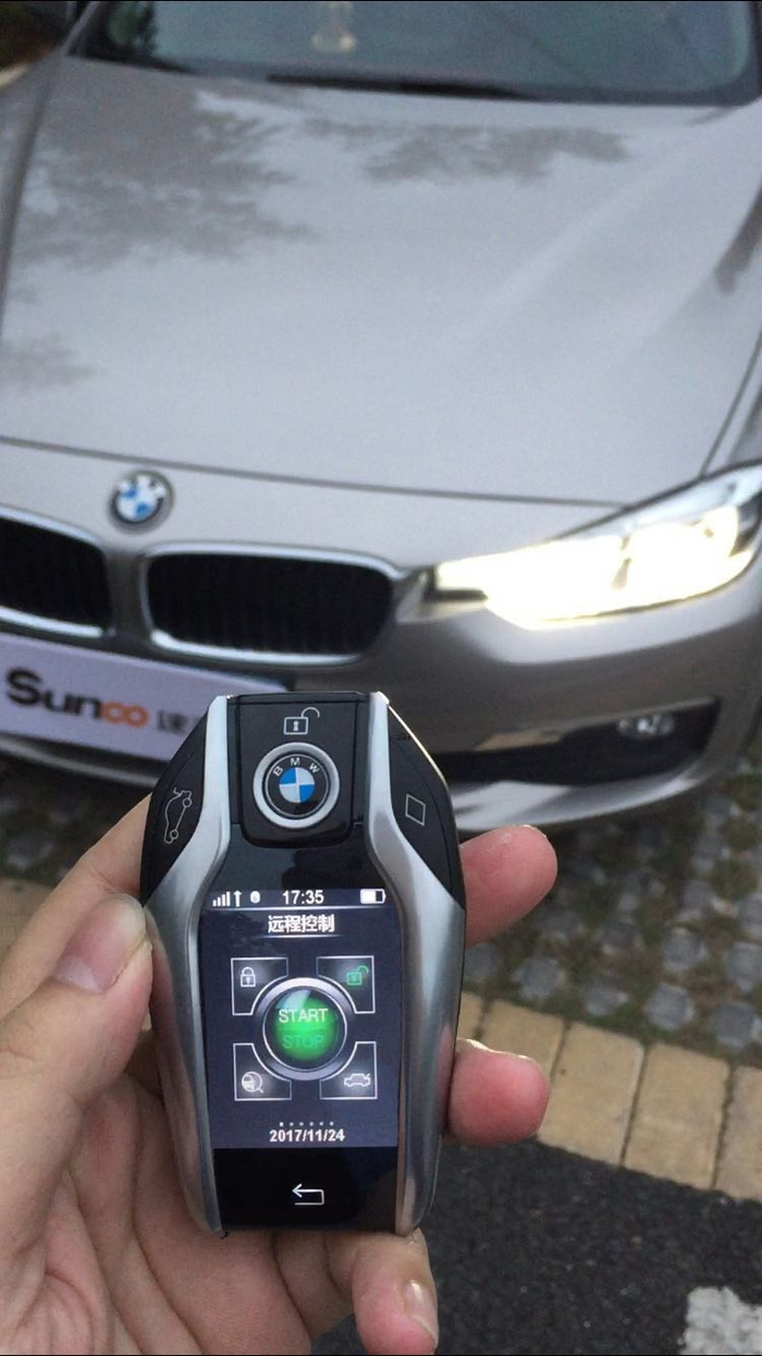 改宝马3系升级互联智能触控钥匙瞬间科技感爆棚