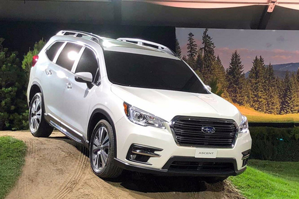 斯巴鲁ascent年内入华 七座 /八座布局