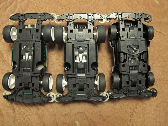 三款ms底盘的底部区别