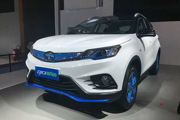 成都车展续航里程大幅提升东南dx3ev400正式上市
