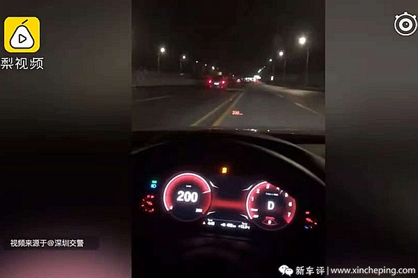 【话题】车速两百还挑战深圳交警？莫不是失了智