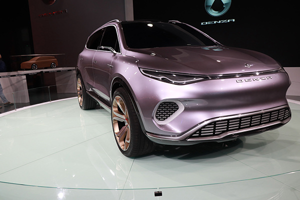 延续Concept X造型设计 腾势全新7座SUV高温测试谍照曝光