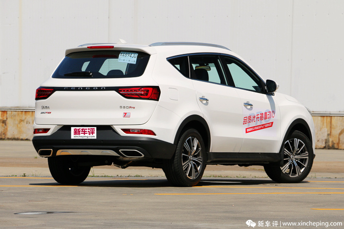 东风风光580pro体验颜值科技驾控新后缀