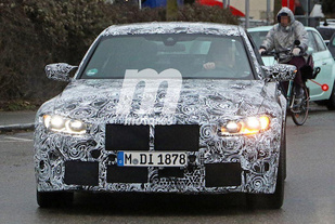 宝马新一代M3谍照:3.0T引擎配6速手动/7速双离合变速箱