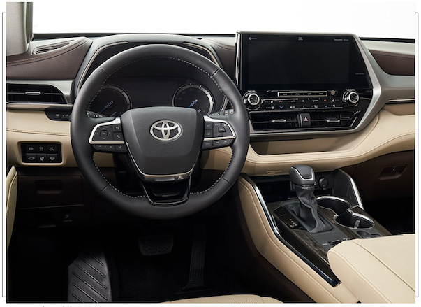 丰田海外全新汉兰达官图:V6\2.5L混动系统+两种座椅布局 丰田海外全新汉兰达官图:V6\2.5L混动系统+两种座椅布局