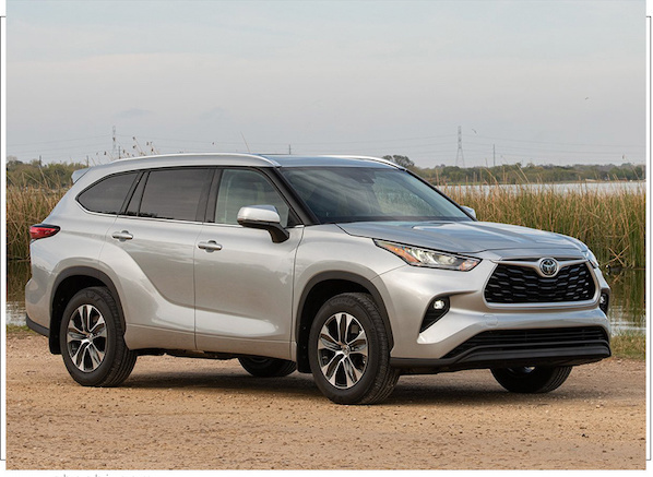 丰田海外全新汉兰达官图:V6\2.5L混动系统+两种座椅布局 丰田海外全新汉兰达官图:V6\2.5L混动系统+两种座椅布局