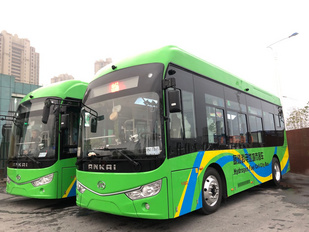 商用领域获突破：明天氢能首批氢燃料电池公交正式上线