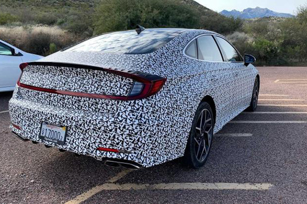 现代发布全新索纳塔N-Line实车谍照,战斗吧鲶鱼! 现代发布全新索纳塔N-Line实车谍照,战斗吧鲶鱼!