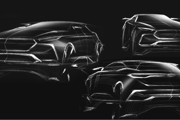 直瀑式前脸+贯穿式尾灯 江淮全新6座SUV设计图曝光 直瀑式前脸+贯穿式尾灯 江淮全新6座SUV设计图曝光