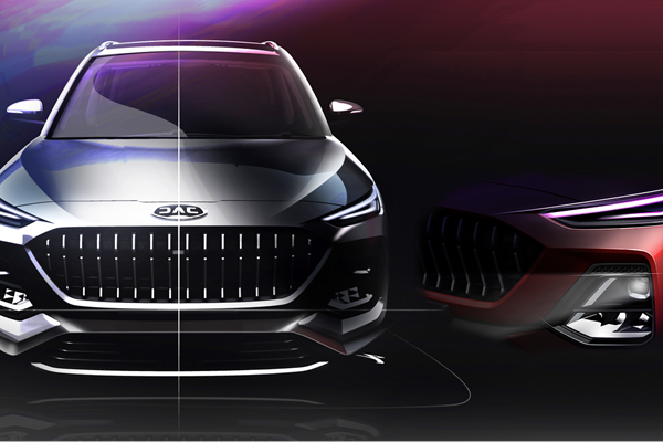 直瀑式前脸+贯穿式尾灯 江淮全新6座SUV设计图曝光 直瀑式前脸+贯穿式尾灯 江淮全新6座SUV设计图曝光