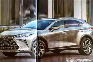 全新外观设计+插混加持,全新雷克萨斯NX效果图曝光