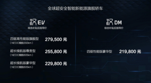 能正面刚Model3?比亚迪汉售21.98-27.95万元