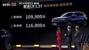 多一个选择 星途LX 1.5T上市售10.99-11.69万元