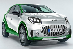 Smart全新纯电渲染图曝光:定位小型SUV,将于2022年上市