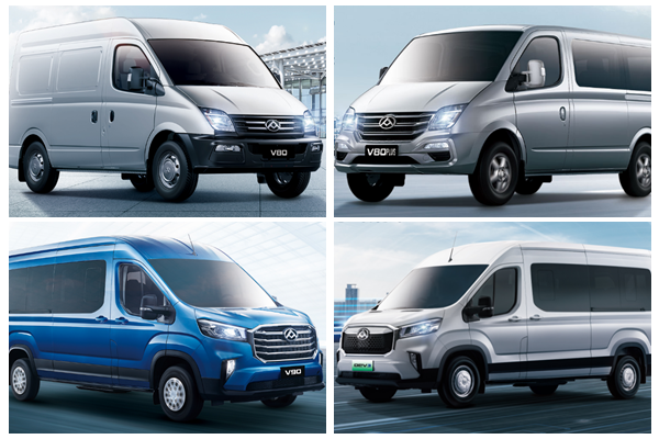 10.88万起 上汽大通V80/V80 PLUS/V90/EV90四车上市