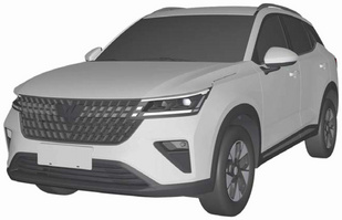 轿跑造型/或小于星辰 五菱全新SUV外观专利曝光