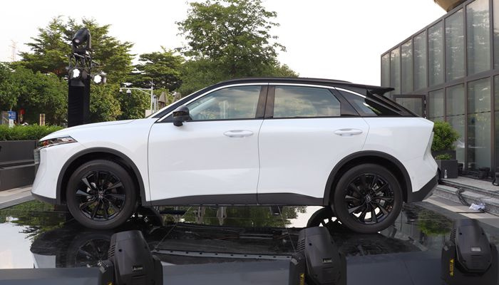 这台SUV叫“大V”,东风日产启辰新SUV实拍