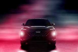 采用Cross跨界风格 奇瑞全新SUV预告图/广州车展亮相