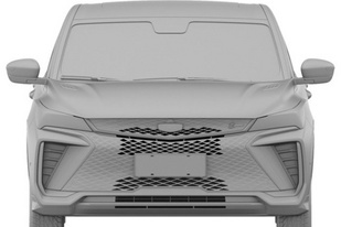 换装“能量风暴”新设计风格 曝新款吉利缤越专利图