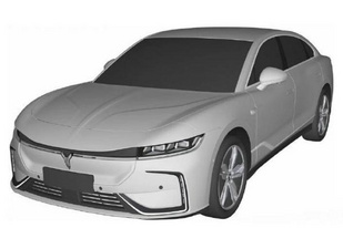 纯电+增程双动力，预计广州车展发布，岚图轿车专利图