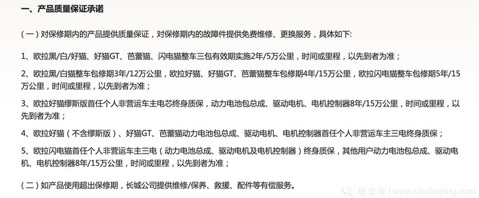 都是“三电终身质保”,各品牌细节却大不同,水这么深?