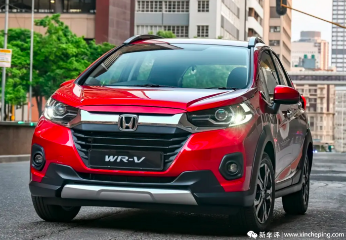 缩小版缤智！本田全新SUV WR-V发布，海外12万元起售