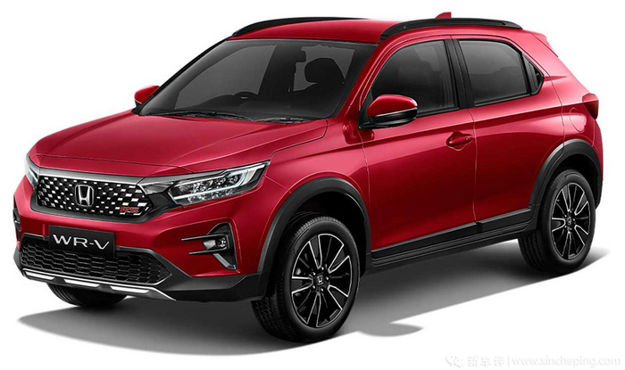 缩小版缤智！本田全新SUV WR-V发布，海外12万元起售